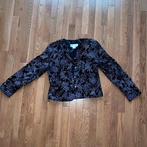 Vintage velvet jacket